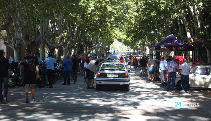 Recepción de III Concurso de Elegancia de Automóviles clásicos.