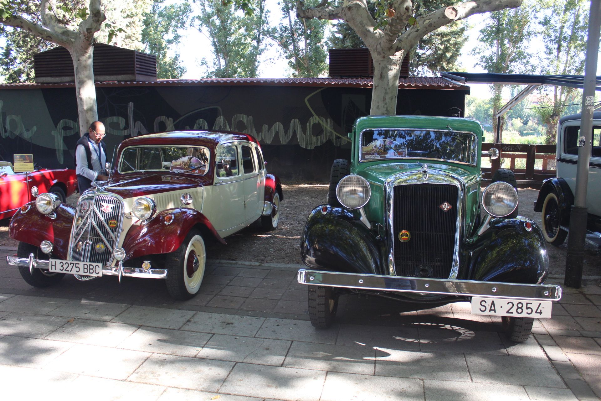 Recepción de III Concurso de Elegancia de Automóviles clásicos.