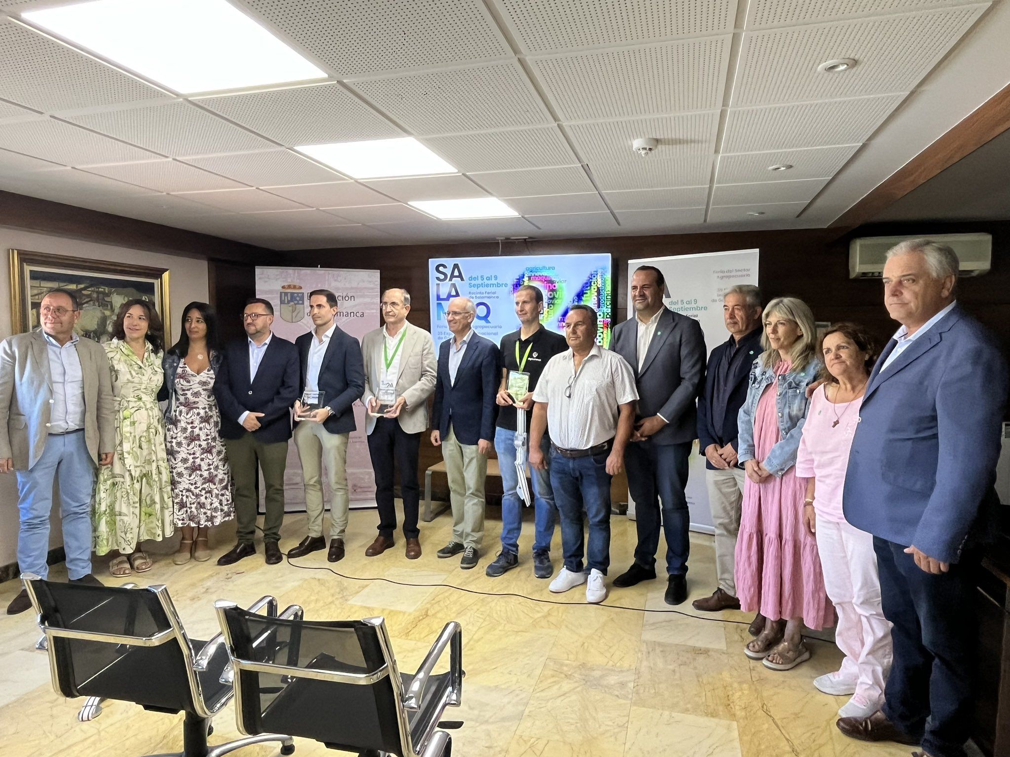 Premios a la Innovación 2024 de la Diputación de Salamanca. Foto @dipusalamanca