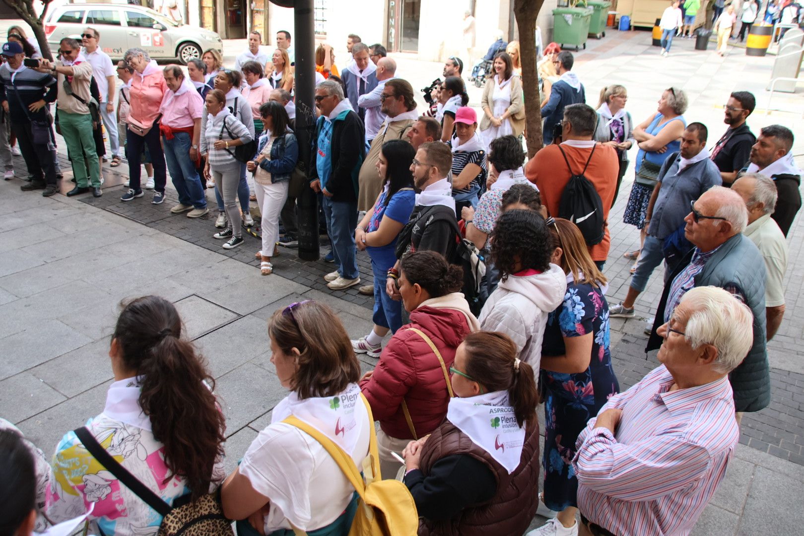 Acto solidario a favor de Asprodes de la Asociación de Empresarios de Hostelería de Salamanca