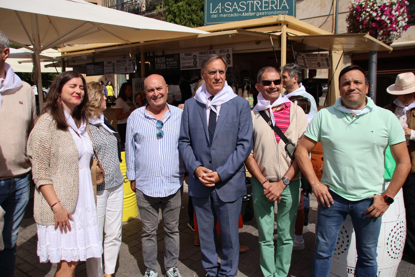 Acto solidario a favor de Asprodes de la Asociación de Empresarios de Hostelería de Salamanca