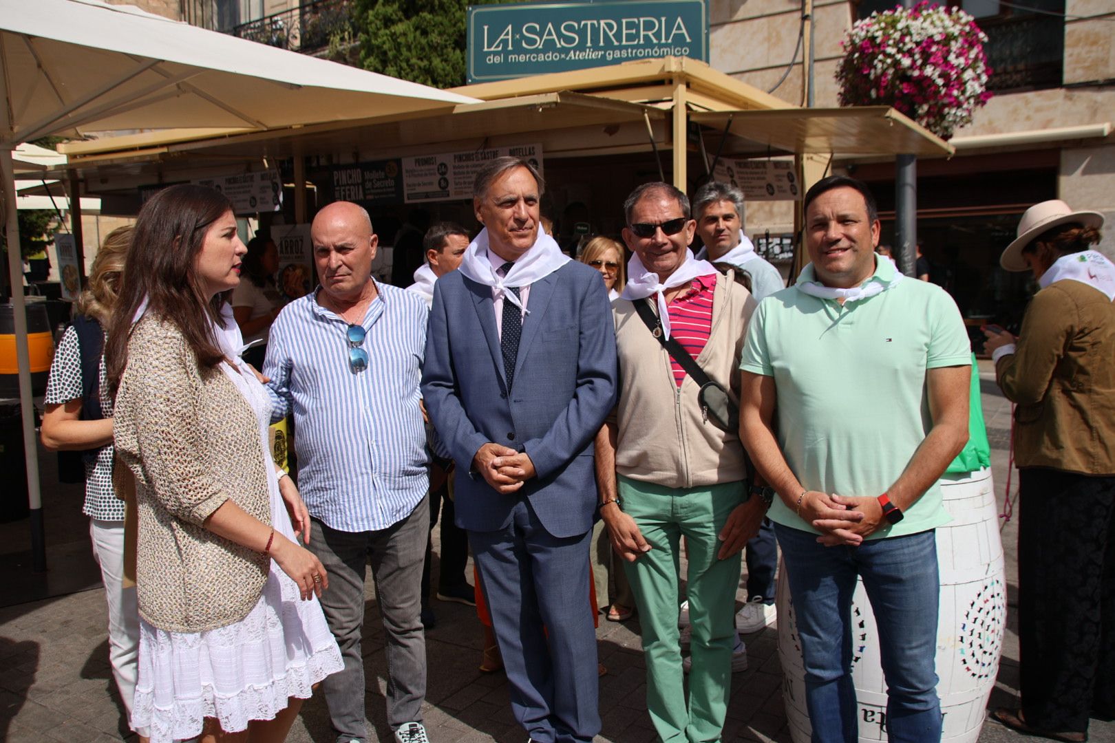 Acto solidario a favor de Asprodes de la Asociación de Empresarios de Hostelería de Salamanca