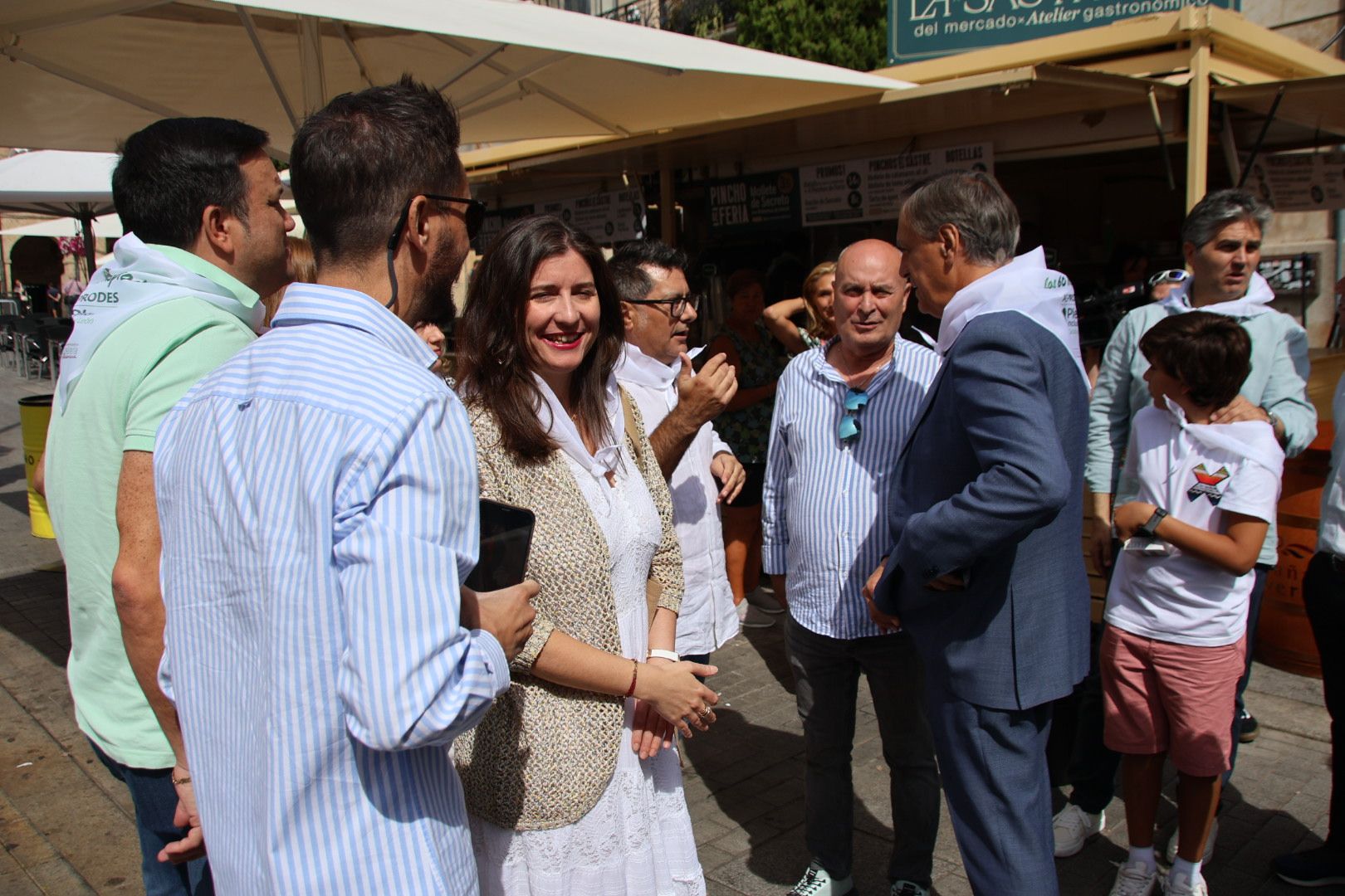 Acto solidario a favor de Asprodes de la Asociación de Empresarios de Hostelería de Salamanca