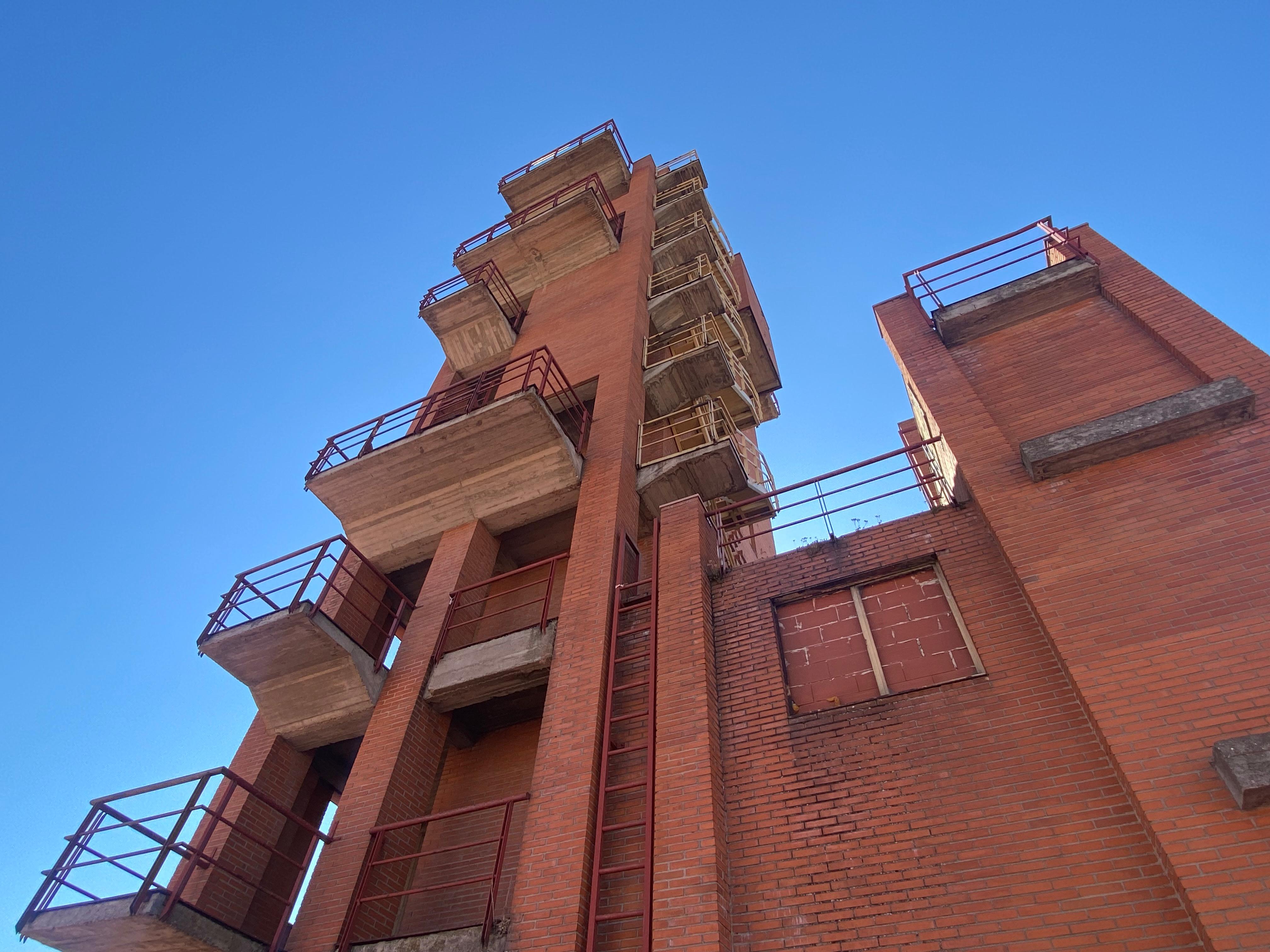 Torre de prácticas del parque de bomberos de Salamanca