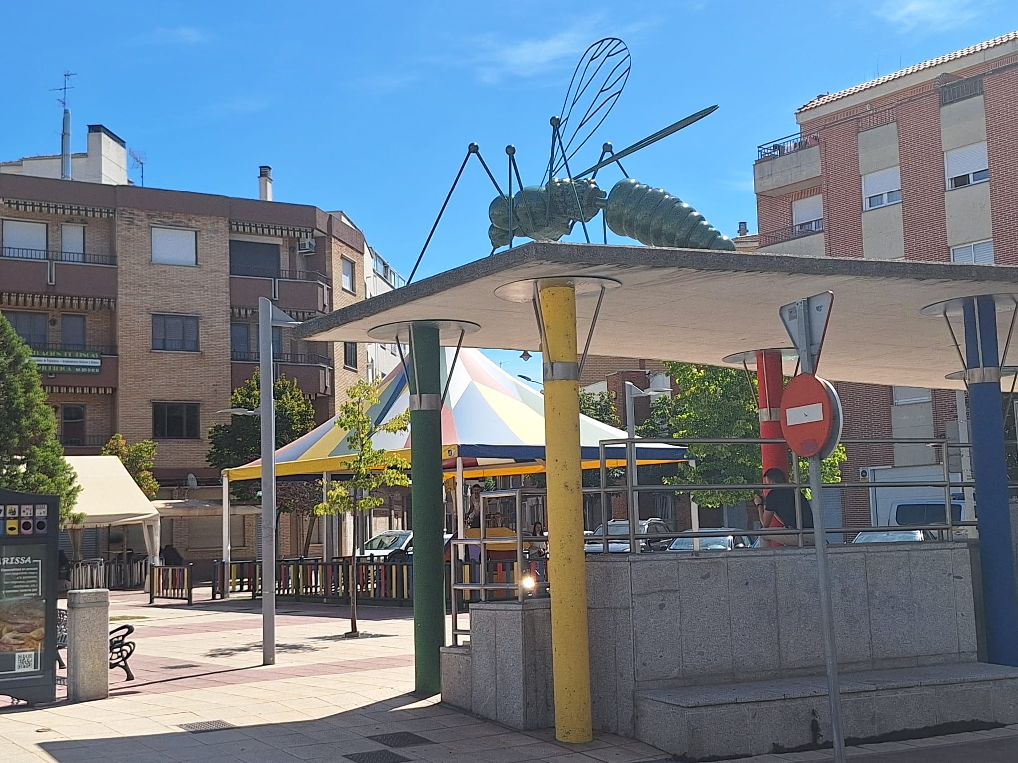 Ruta de los bichos en Santa Marta de Tormes Mosquito y Libélula (4)