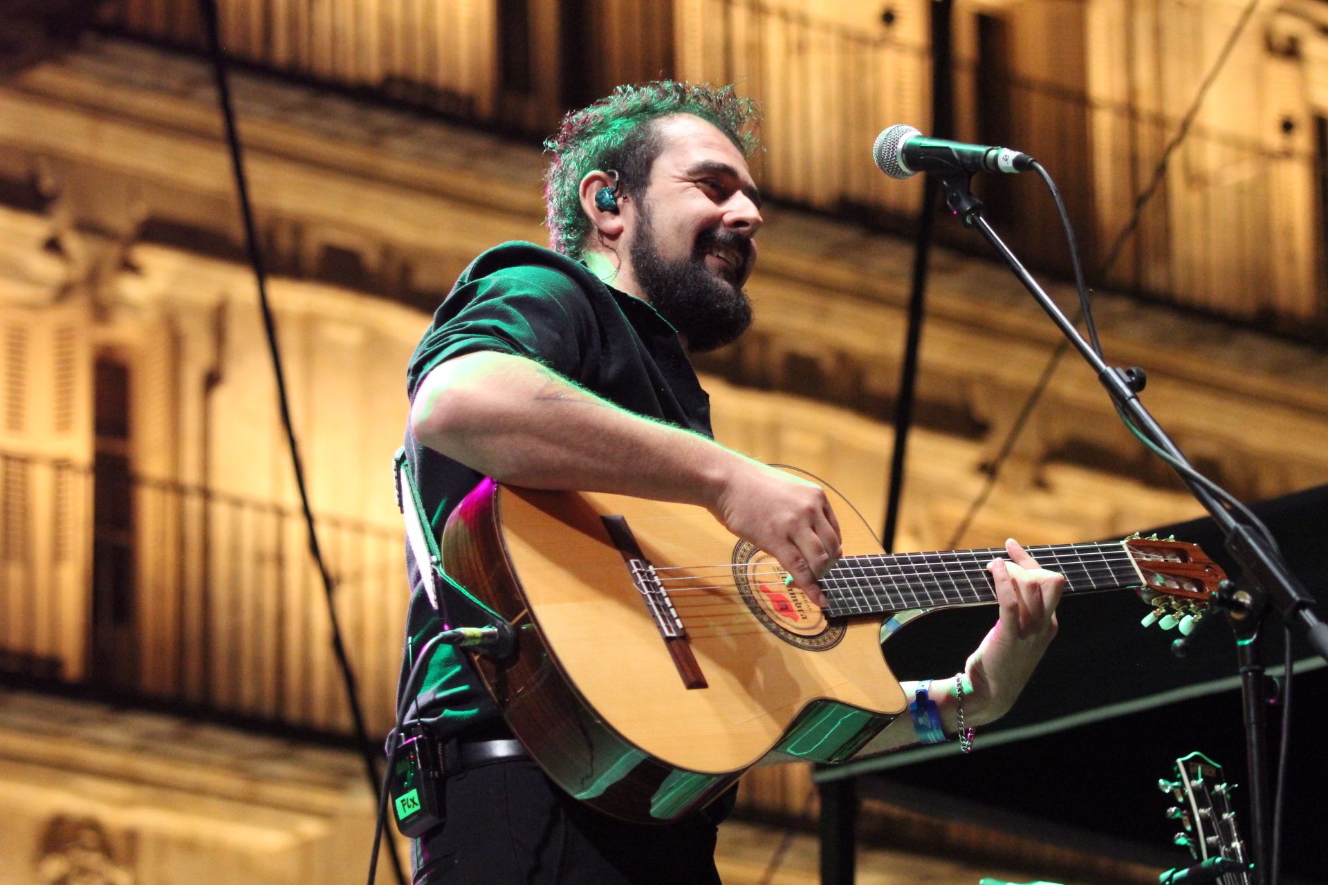 Concierto de "Tú Otra Bonita" en la Plaza Mayor.