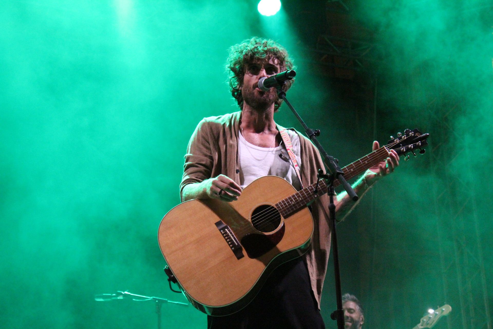 Concierto de "Tú Otra Bonita" en la Plaza Mayor.