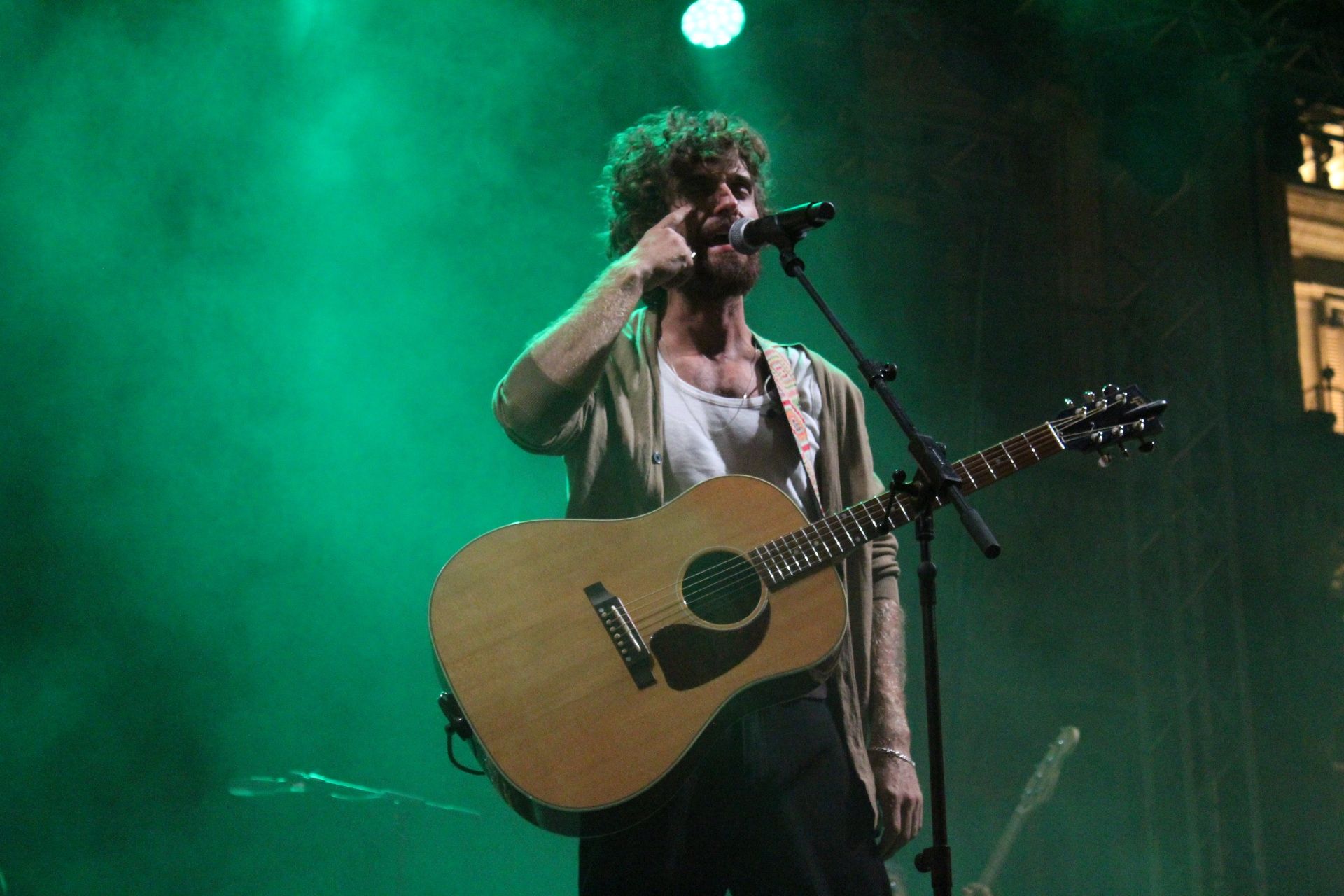 Concierto de "Tú Otra Bonita" en la Plaza Mayor.