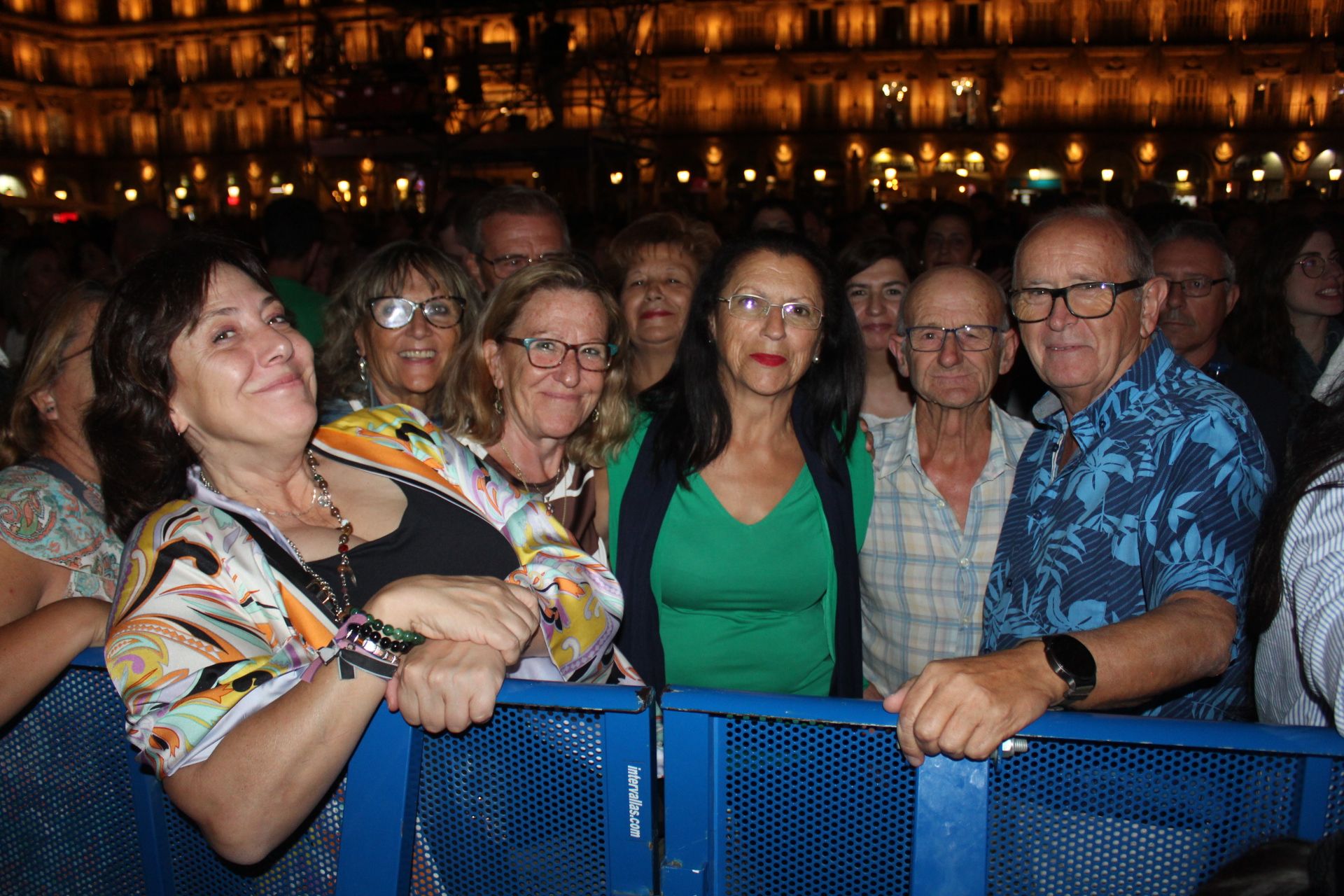 Concierto de "Tú Otra Bonita" en la Plaza Mayor.