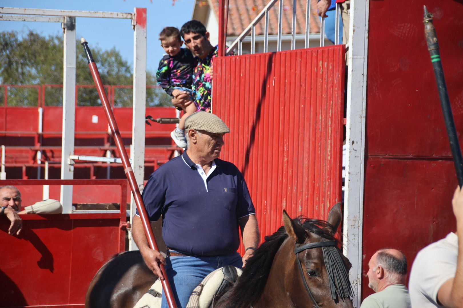 Encierro a caballo en Barruecopardo 