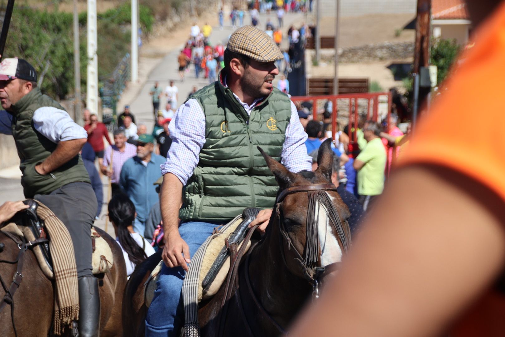 Encierro a caballo en Barruecopardo 