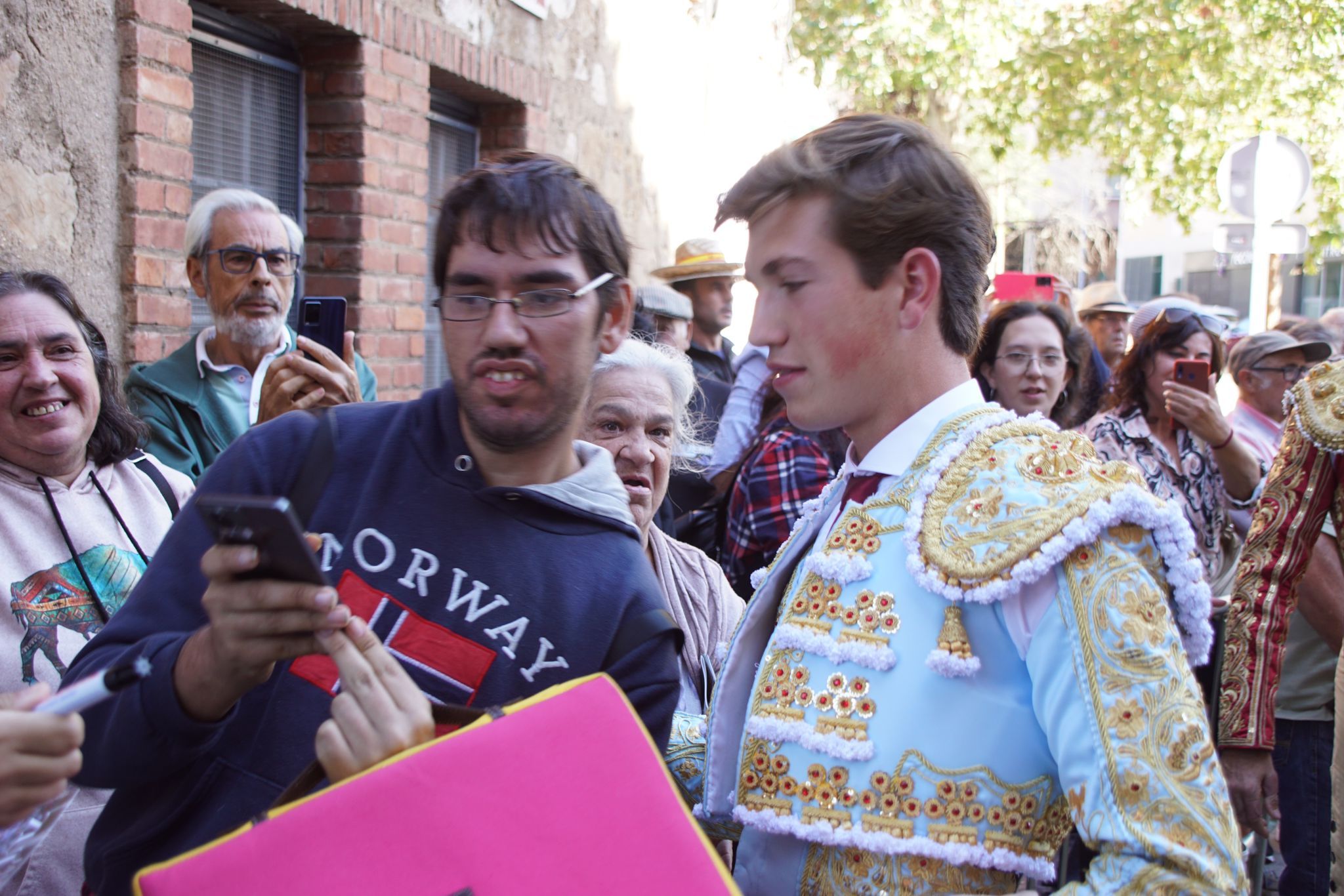  Ambiente en el patio de cuadrillas de La Glorieta en la novillada de este 13 de septiembre de 2024. Fotos Juanes (9)