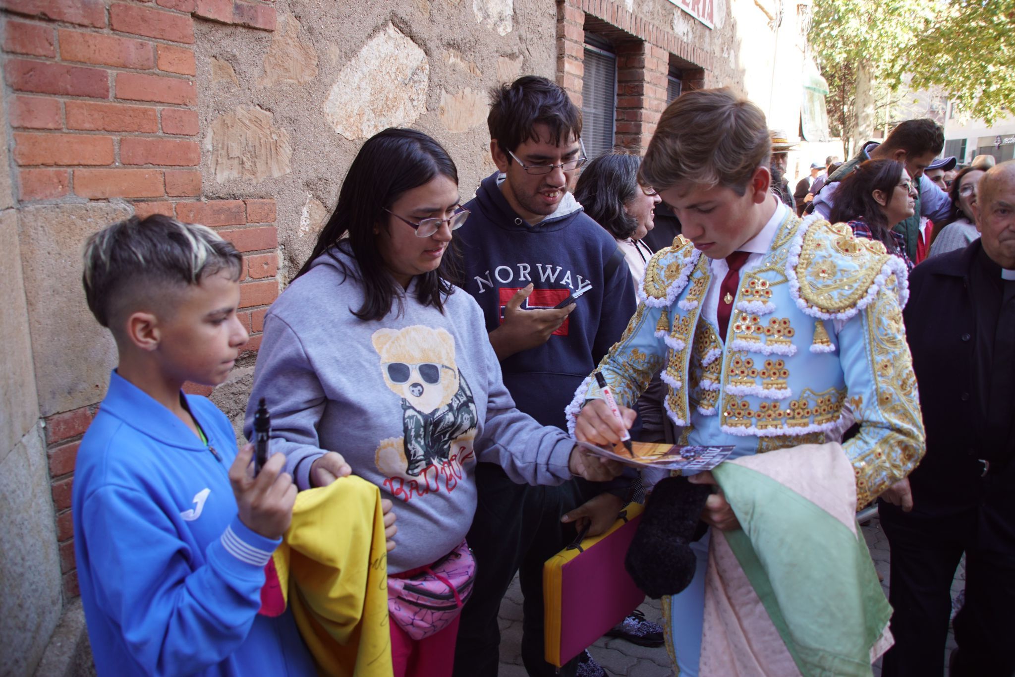  Ambiente en el patio de cuadrillas de La Glorieta en la novillada de este 13 de septiembre de 2024. Fotos Juanes (10)