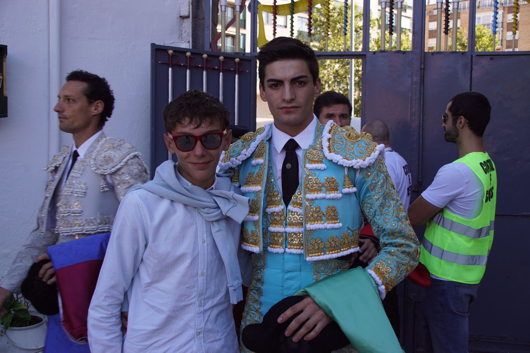  Ambiente en el patio de cuadrillas de La Glorieta en la novillada de este 13 de septiembre de 2024. Fotos Juanes (12)