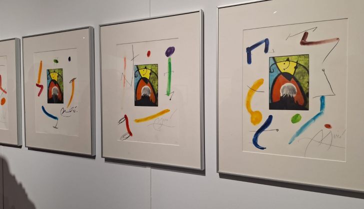 Exposición Joán Miró, Dibujos del Más Allá. Centro Cultural Fundos Fórum Salamanca (12)