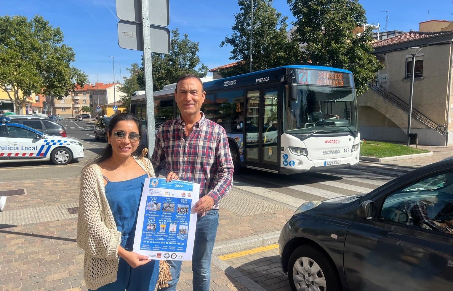 Presentación de la Semana de la Movilidad en Carbajosa de la Sagrada