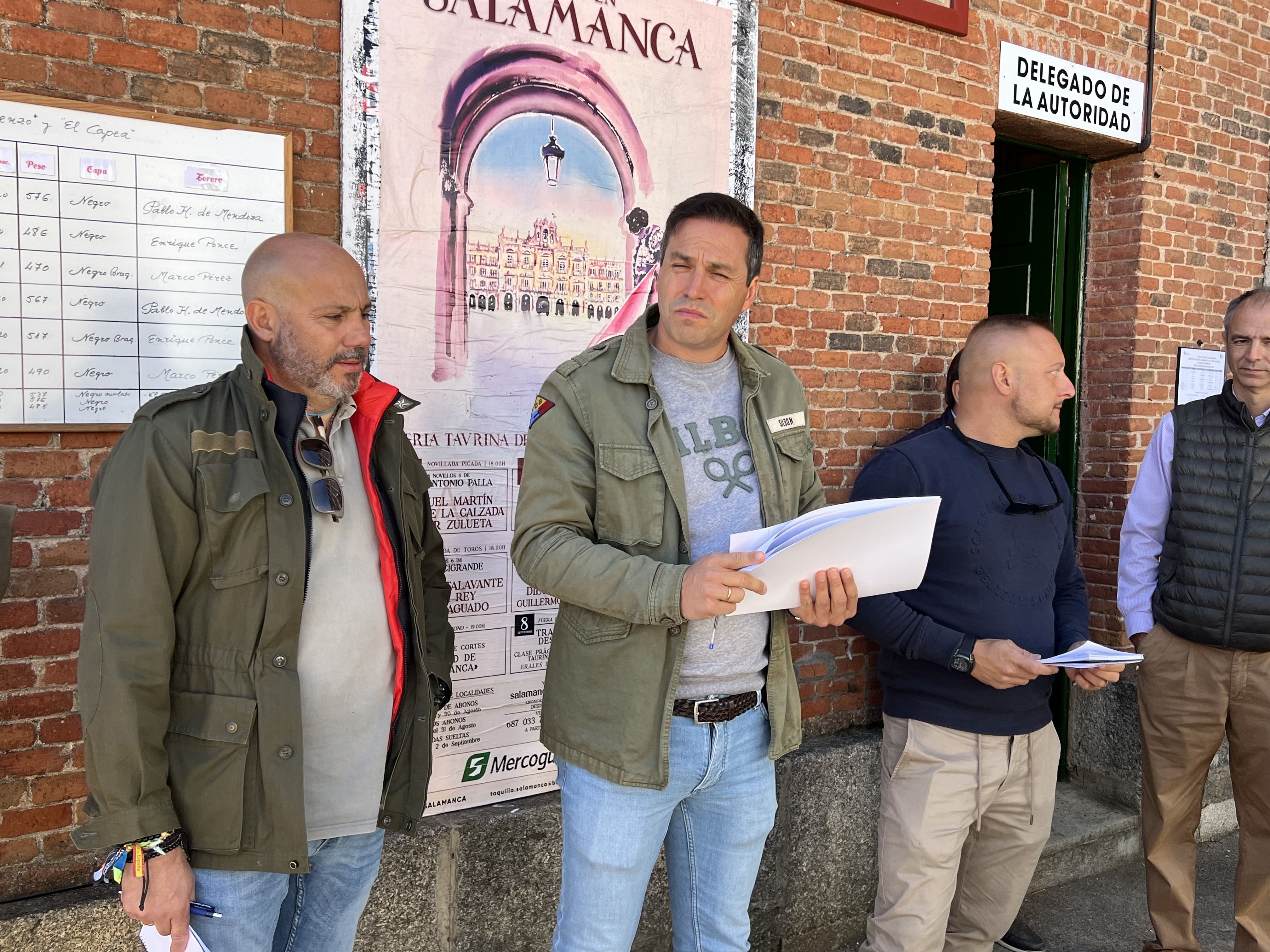 AMBIENTE DURANTE EL SORTEO CORRIDA MIXTA, SÁBADO, 14 DE SEPTIEMBRE DE 2024. FOTOS SALAMANCA24HORAS