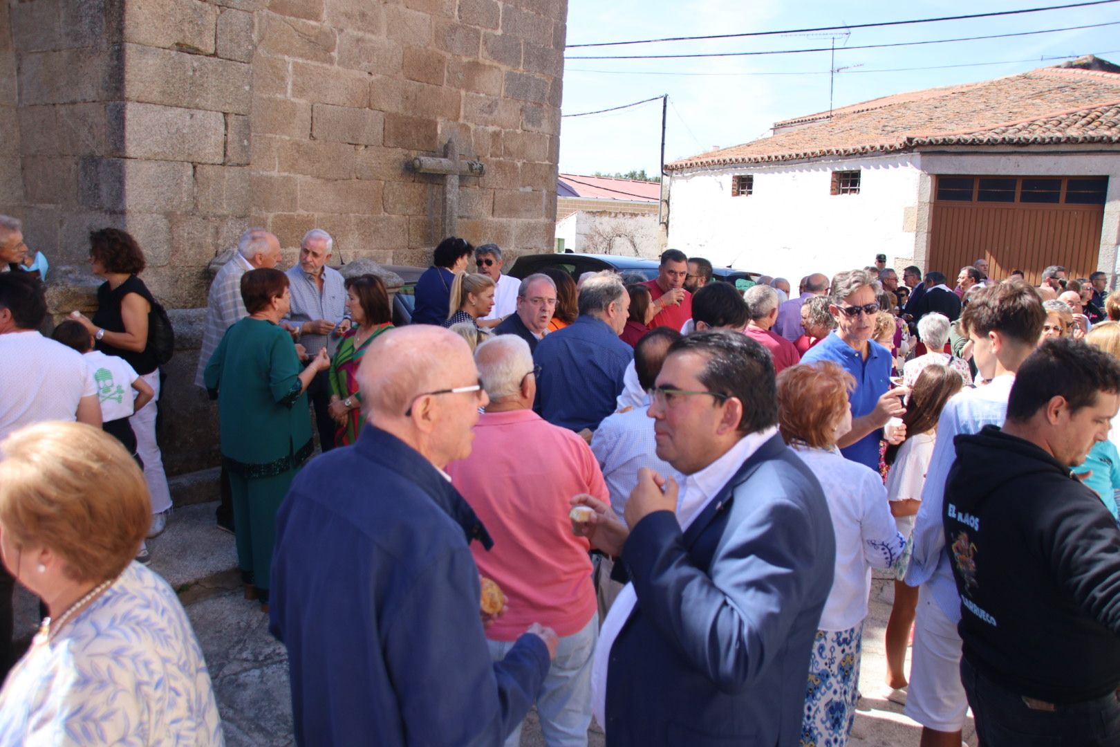 Baile de la bandera y convite en Barruecopardo 