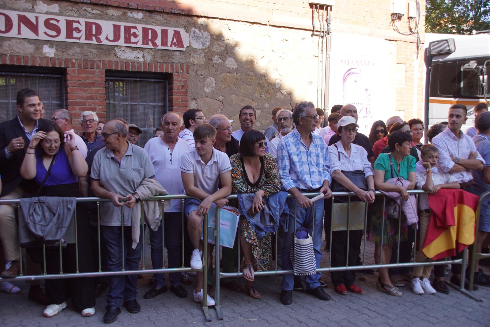 GALERÍA | Ambiente en el patio de cuadrillas de La Glorieta para ver a Pablo Hermoso, Enrique Ponce y Marco Pérez, 14 de septiembre de 2024. Fotos Juanes