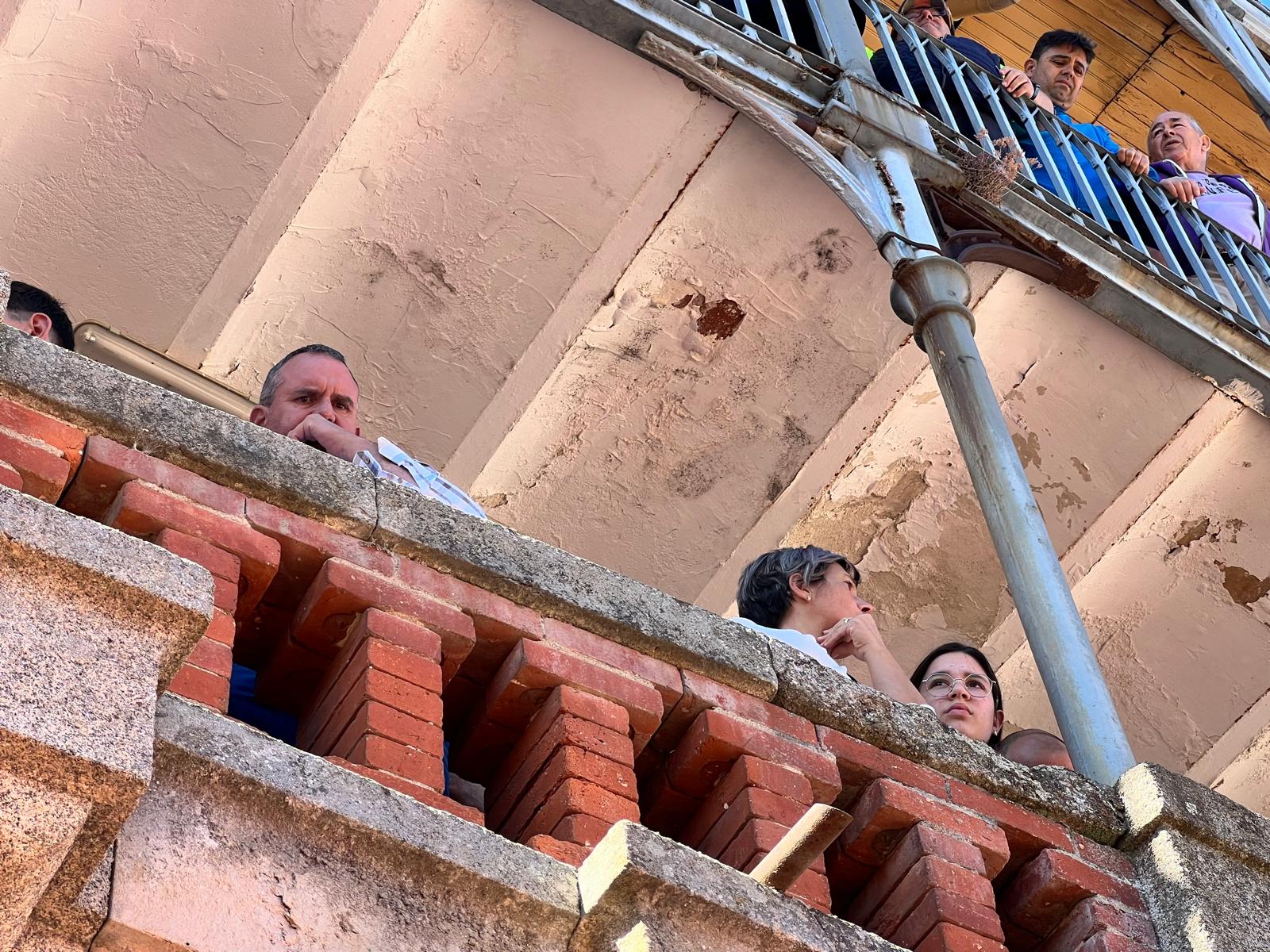 Ambiente durante el sorteo de los toros del Vellosino en La Glorieta,  domingo, 15 de septiembre de 2024. Fotos S24H (4)