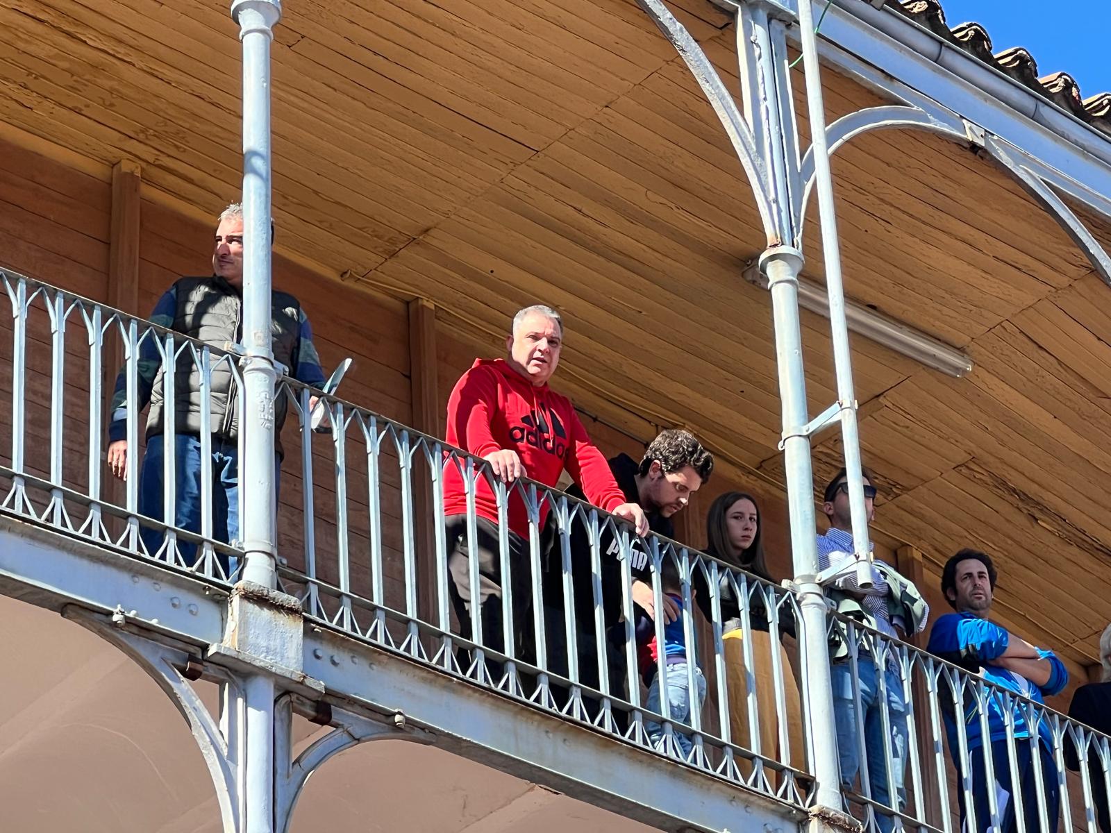 Ambiente durante el sorteo de los toros del Vellosino en La Glorieta,  domingo, 15 de septiembre de 2024. Fotos S24H (9)