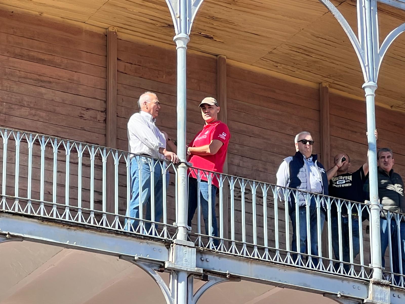 Ambiente durante el sorteo de los toros del Vellosino en La Glorieta,  domingo, 15 de septiembre de 2024. Fotos S24H (19)