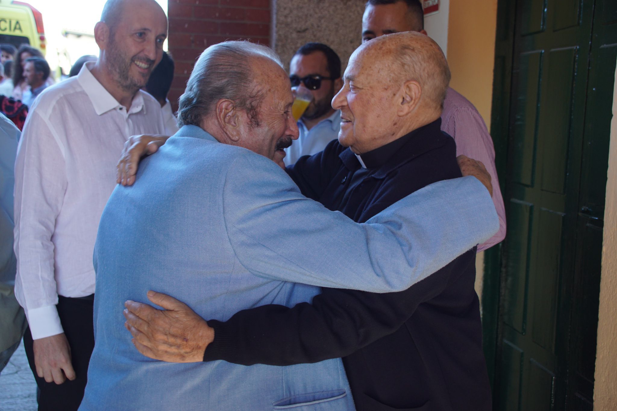 Ambiente en el patio de cuadrillas de La Glorieta para ver a Miguel Ángel Perera, Emilio de Justo y Borja Jiménez, 15 de septiembre de 2024. Fotos Juanes