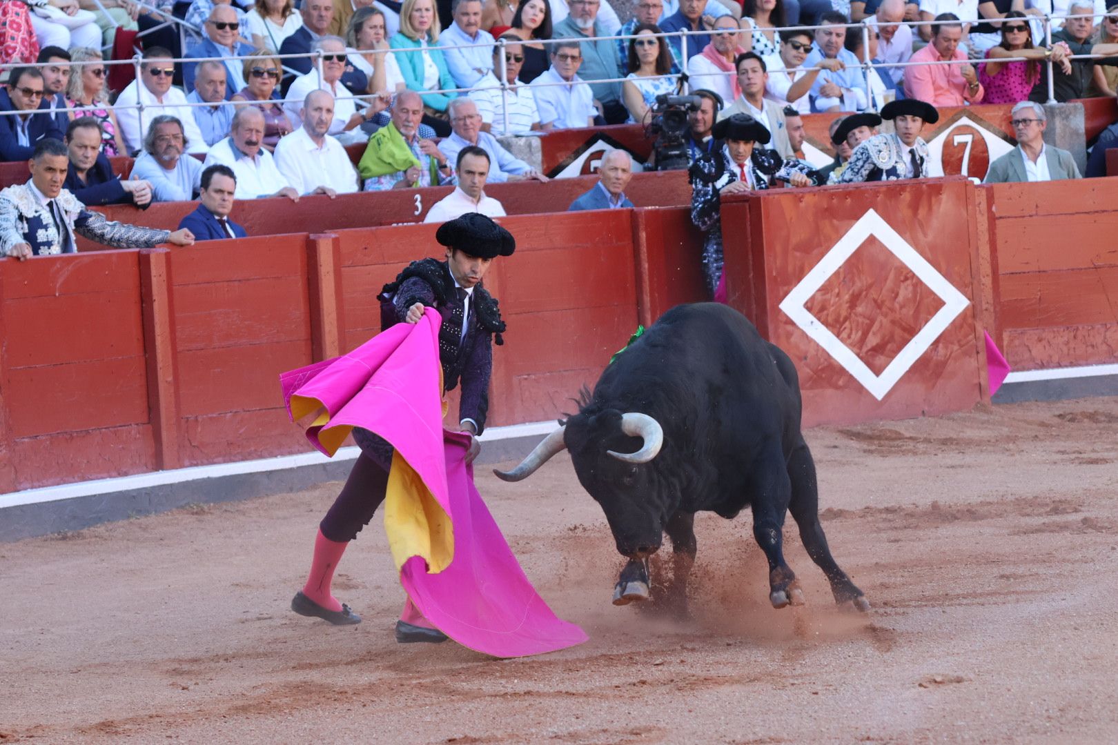 Corrida de El Vellosino: momentos más destacados del tercer  festejo de abono de la Feria Taurina Virgen de la Vega 2024. Fotos Andrea M.