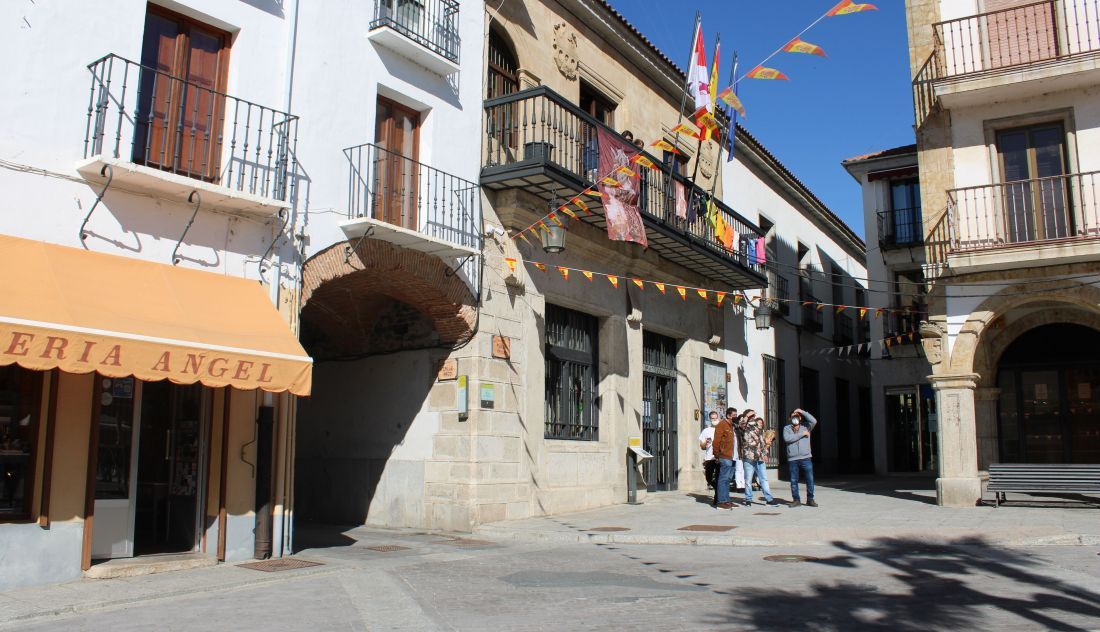 Pasaje de Noe, ubicación de la oficina agraria en Alba de Tormes