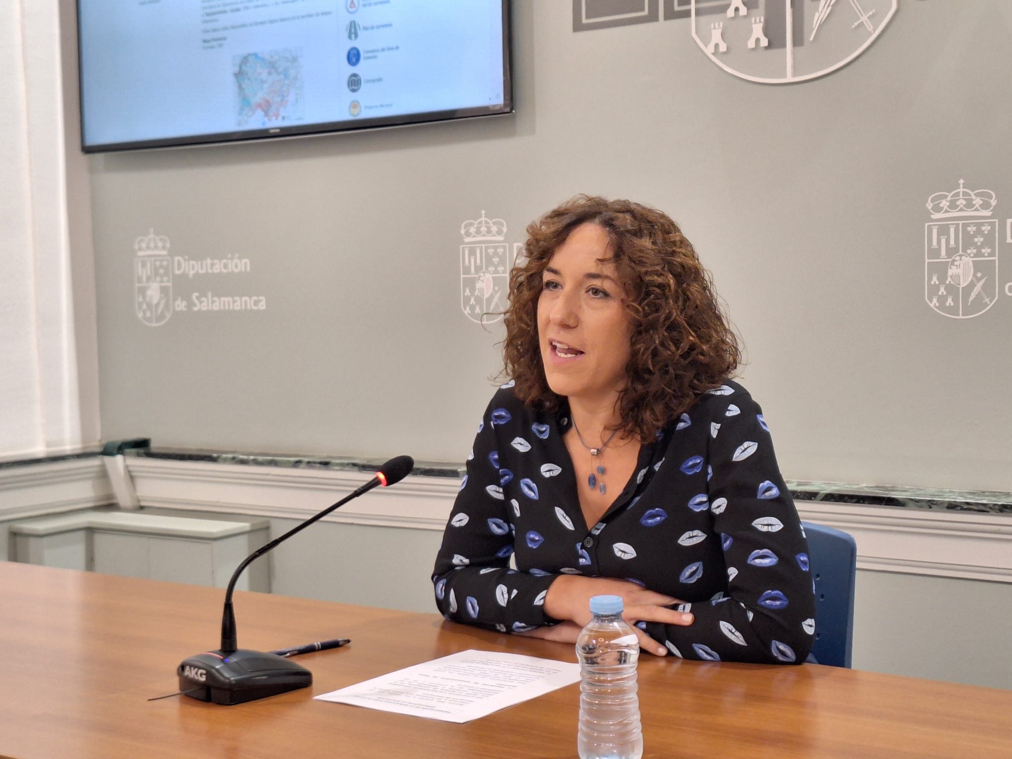 Pilar Sánchez presenta la Plataforma de Infraestructura de Datos sobre Cartografía Municipal 