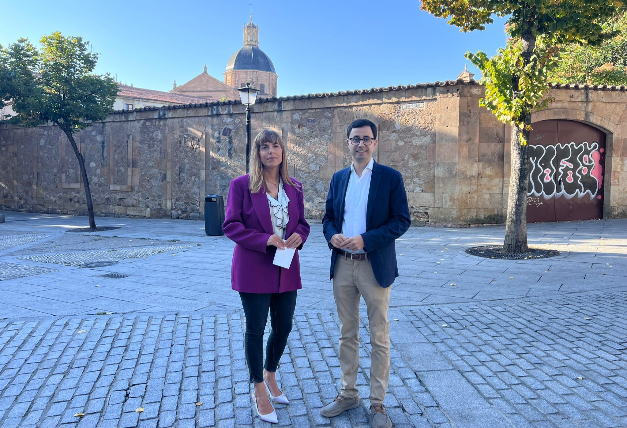 María Sánchez y José Luis Mateos 