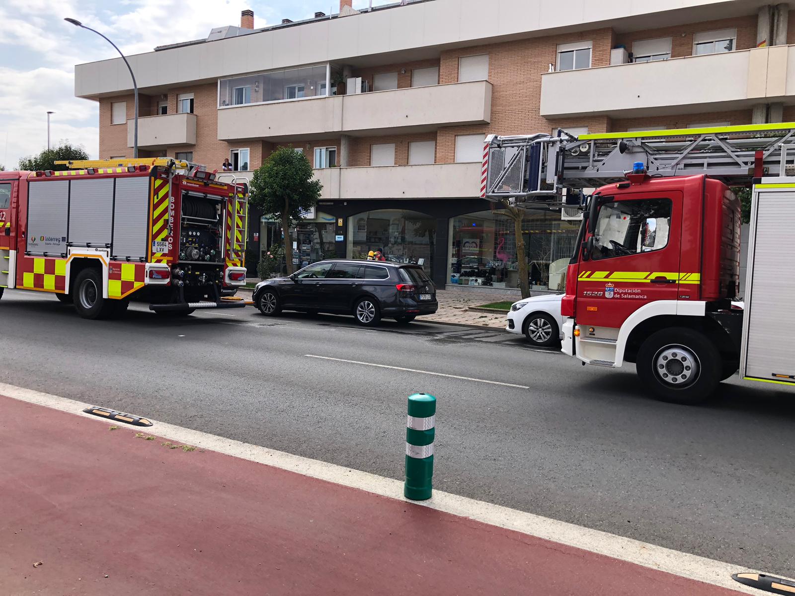 GALERÍA | Incendio en una casa de Santa Marta 