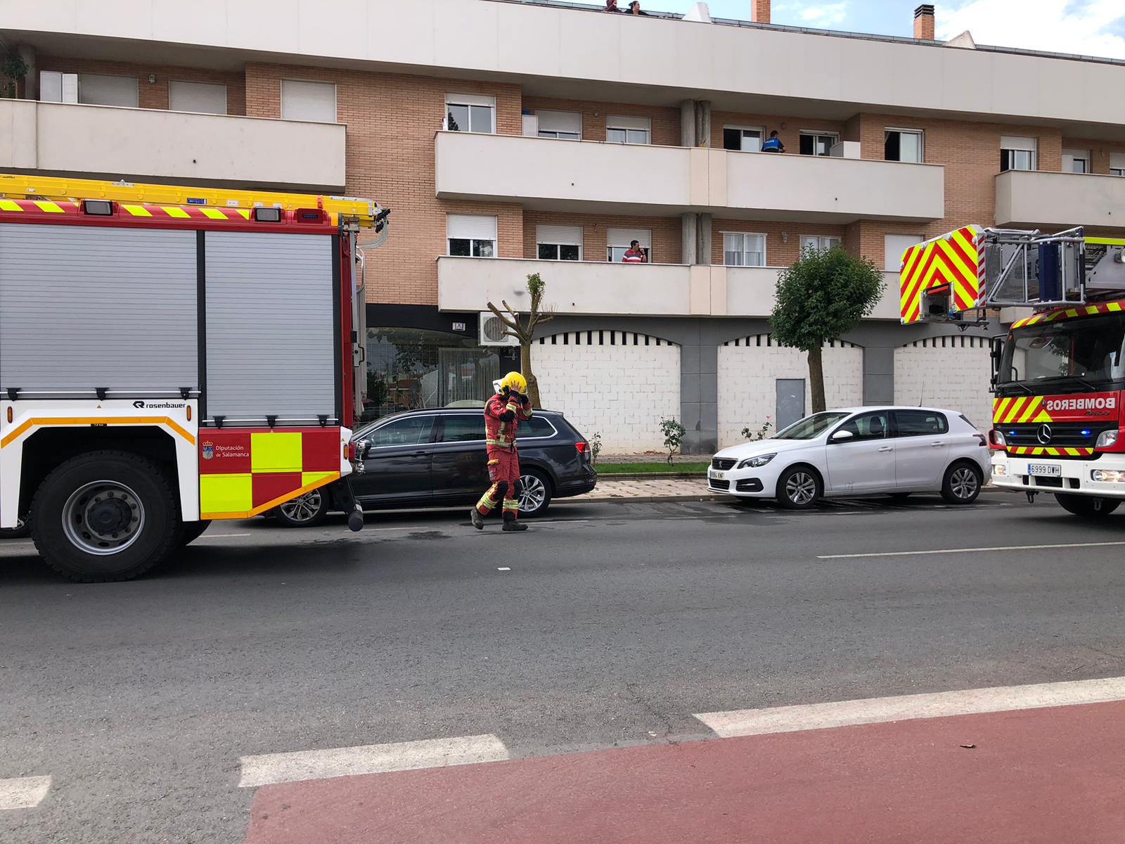 GALERÍA | Incendio en una casa de Santa Marta