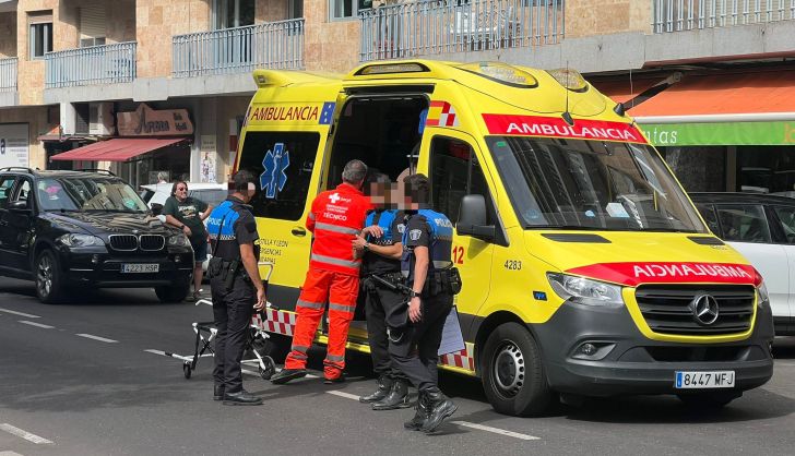 Atropello en avenida de Comuneros