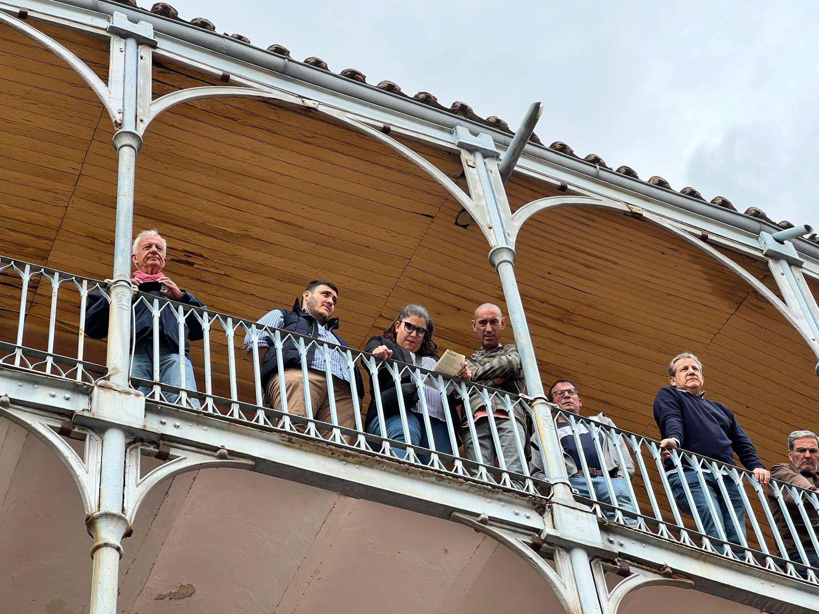 Ambiente durante el sorteo de los toros de Garcigrande en La Glorieta, viernes, 20 de septiembre de 2024. Fotos S24H