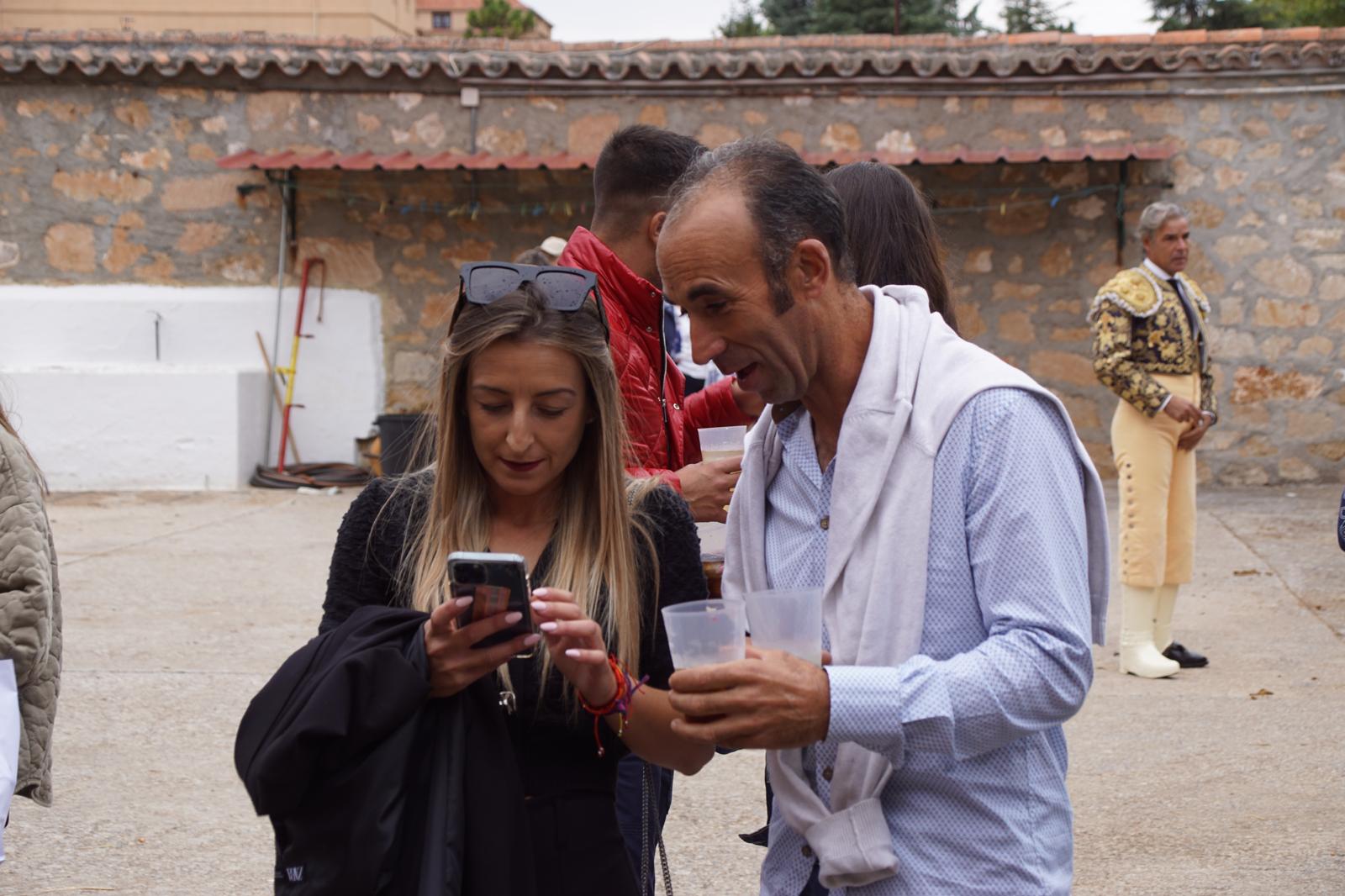  Ambiente en el patio de cuadrillas de La Glorieta para ver a Talavante, Roca Rey y Aguado, 20 de septiembre de 2024. Foto Juanes (17)