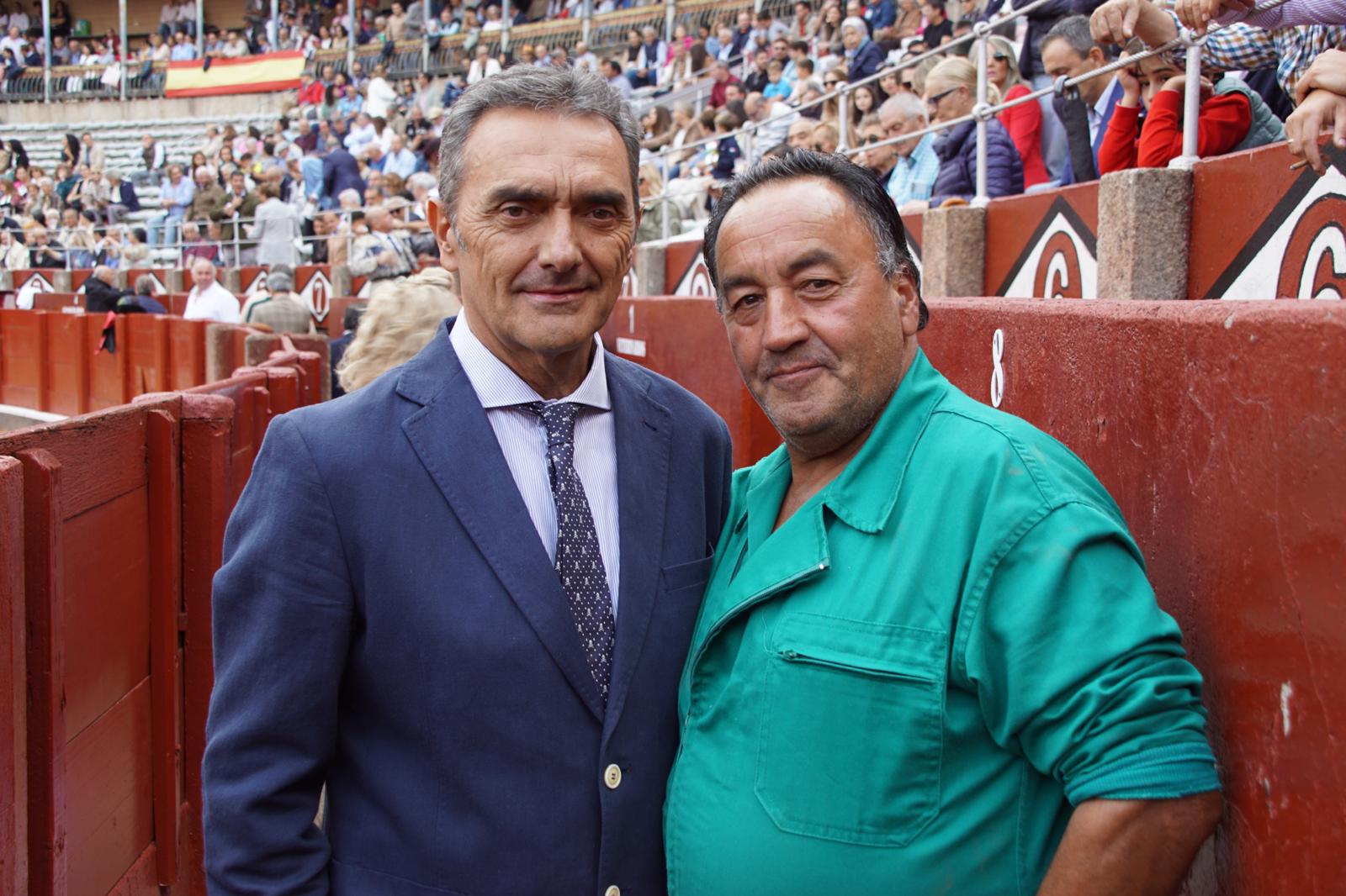  Ambiente en el patio de cuadrillas de La Glorieta para ver a Sergio Galán, Diego Ventura y Guillermo Hermoso de Mendoza, 21 de septiembre de 2024. Fotos Juanes (3)