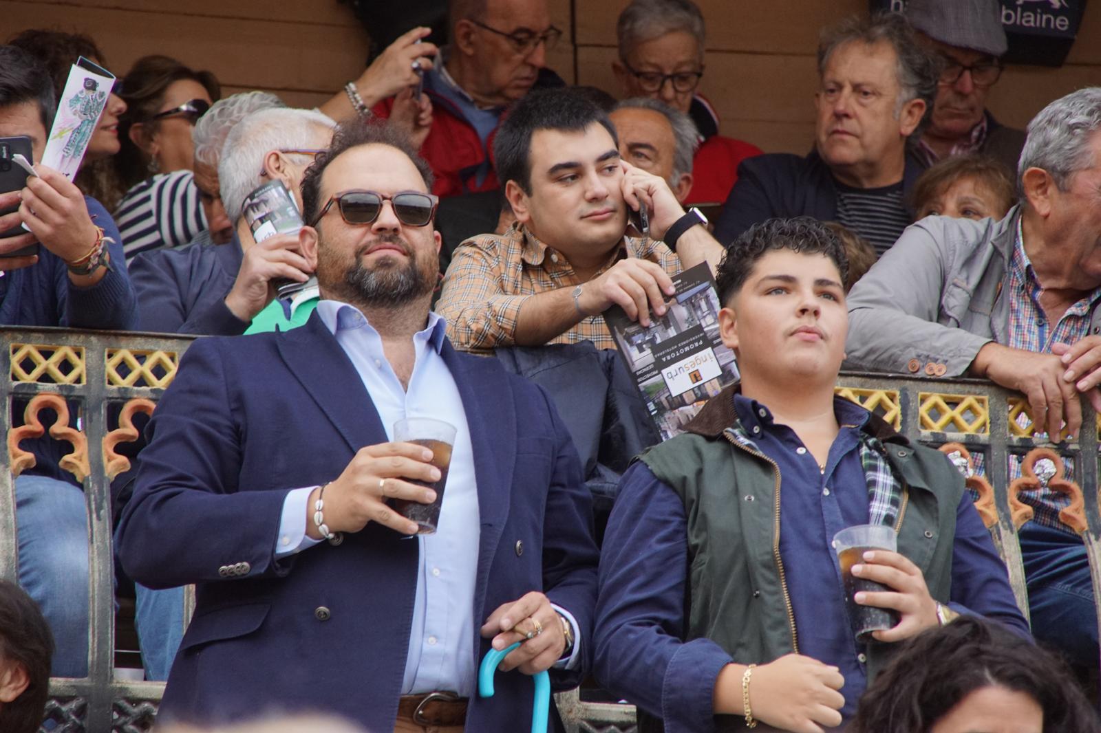  Ambiente en el patio de cuadrillas de La Glorieta para ver a Sergio Galán, Diego Ventura y Guillermo Hermoso de Mendoza, 21 de septiembre de 2024. Fotos Juanes (13)