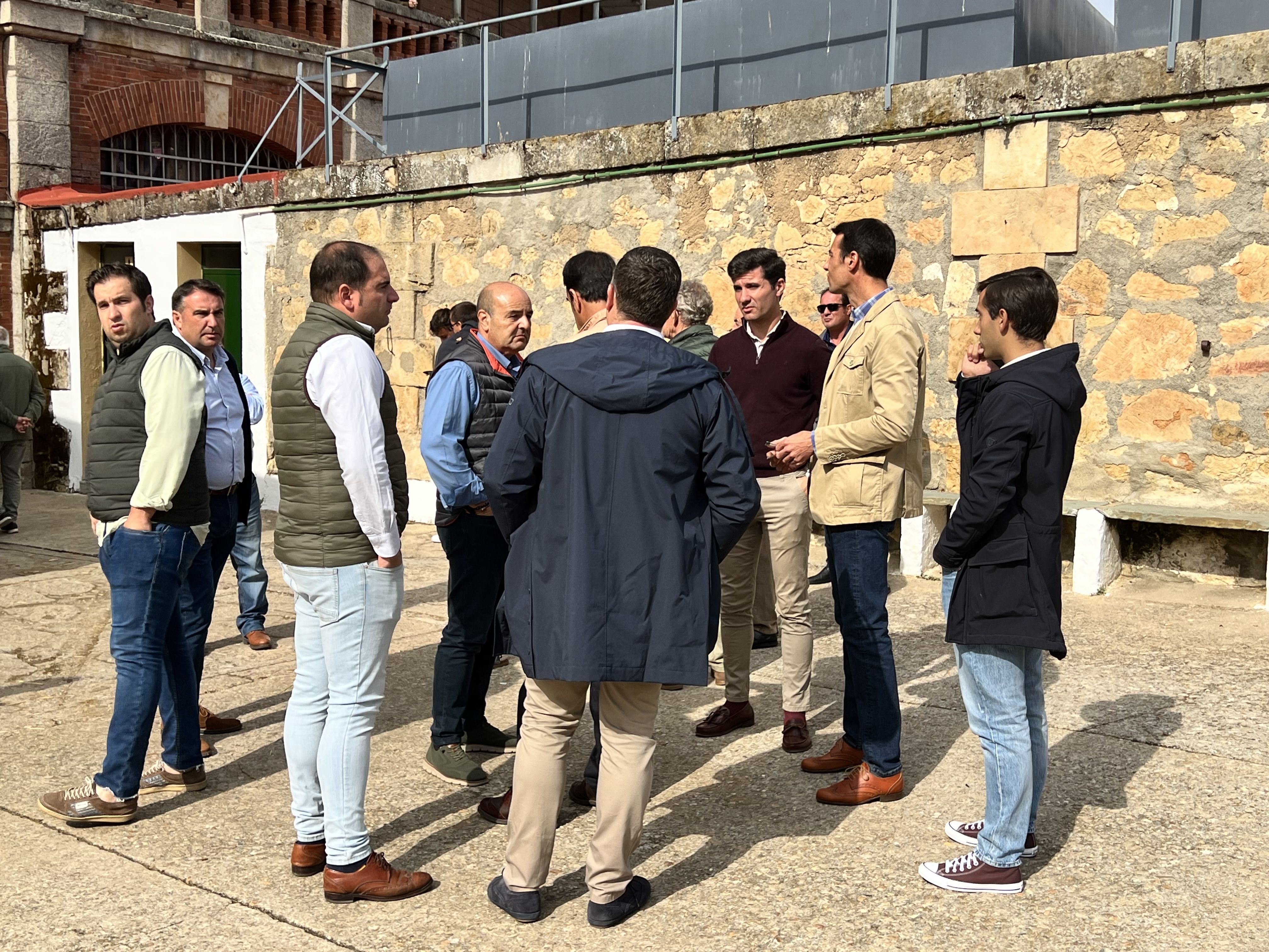 Ambiente en el sorteo de la corrida concurso, domingo, 22 de s