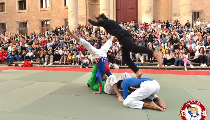 Exhibición de Judo en Anaya en las Ferias y Fiestas de Salamanca 2024