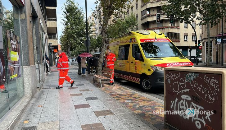 Un motorista atropella a un menor en la calle María Auxiliadora  (1)