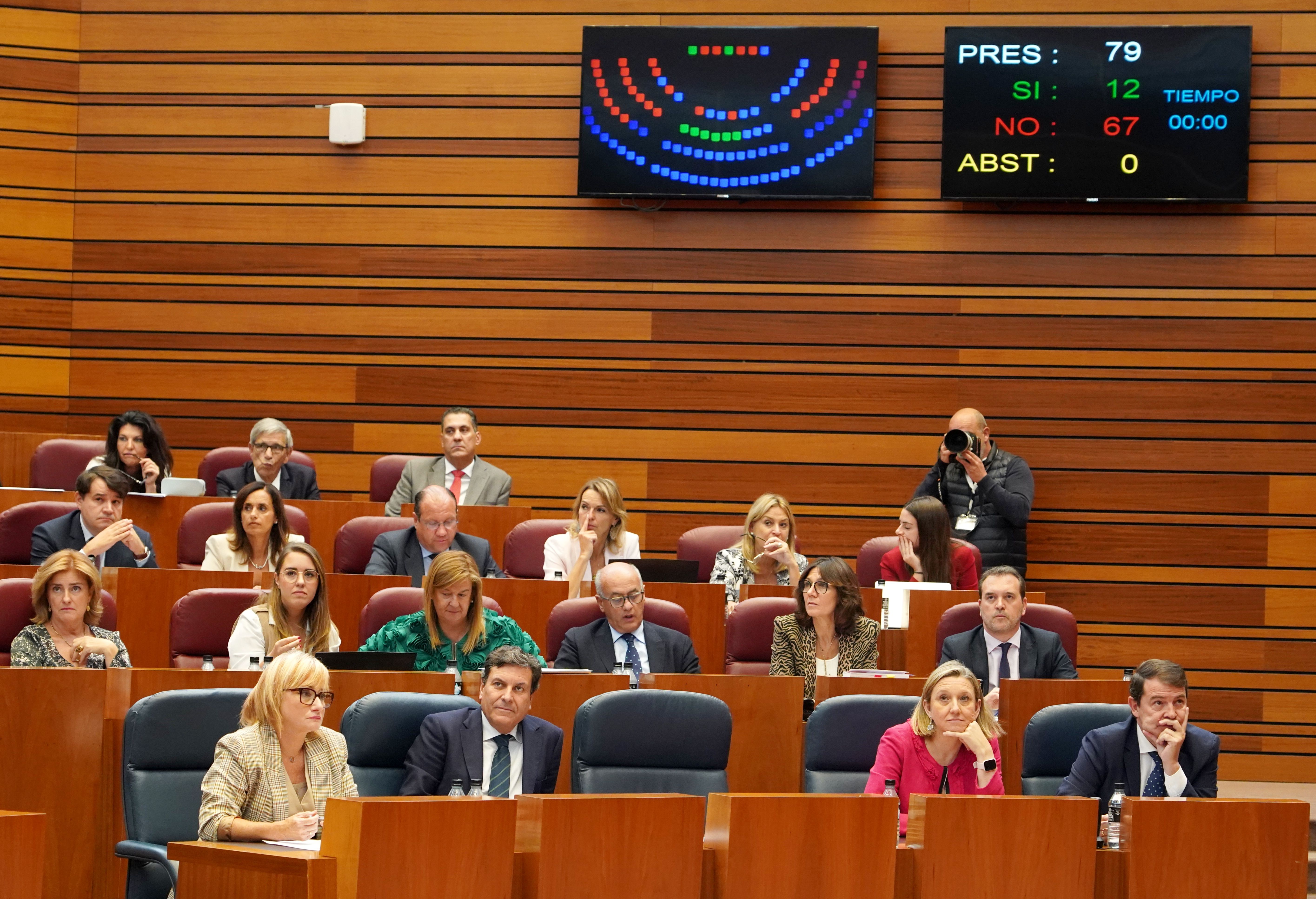 Votación de la Proposición de Ley de la Concordia de Castilla y León - Miriam Chacón (ICAL)