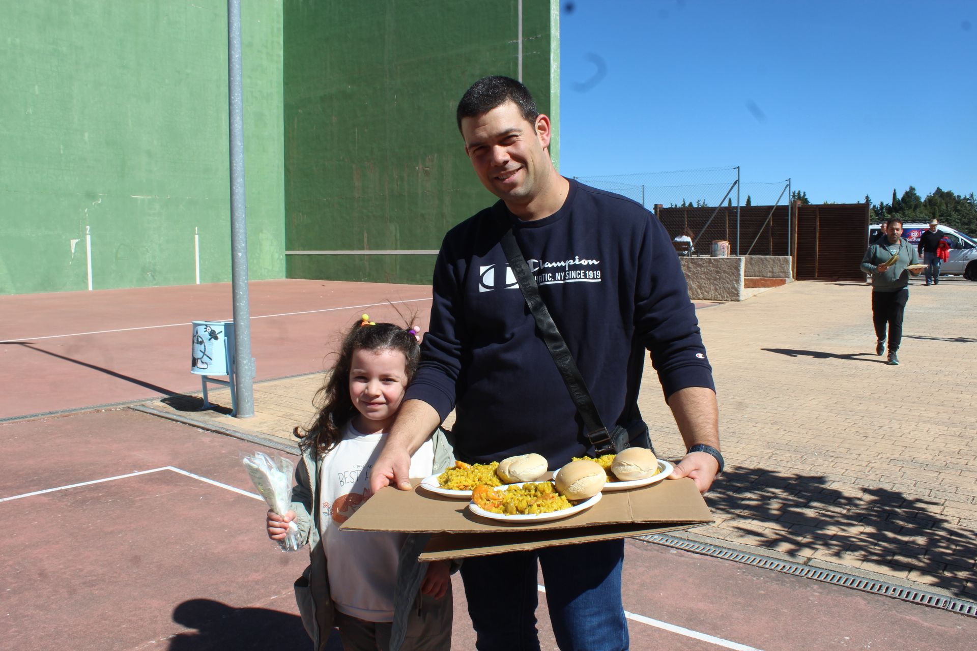 Paella en Juzbado