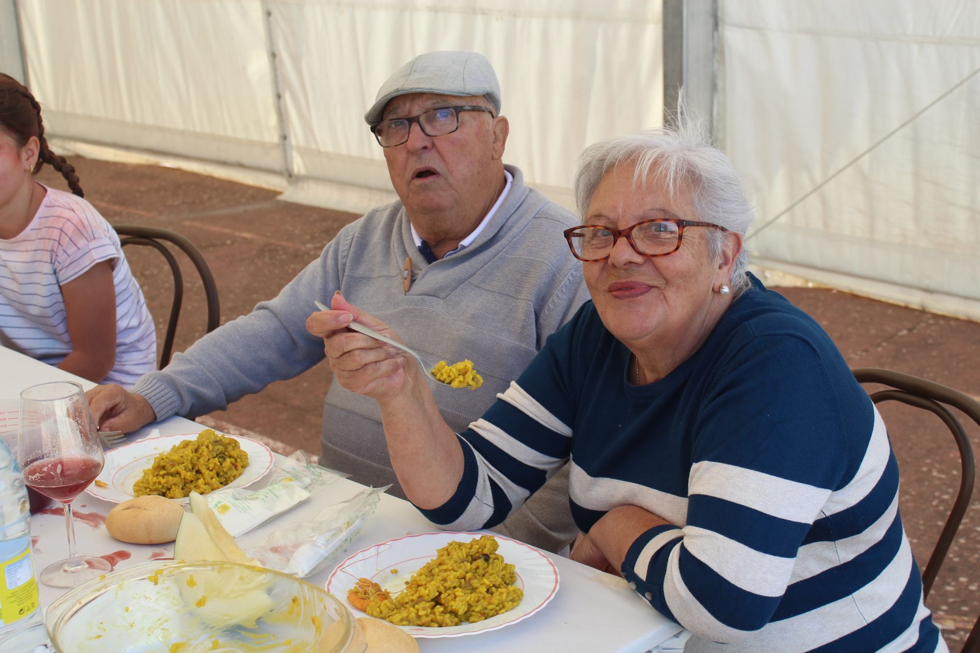 Paella en Juzbado