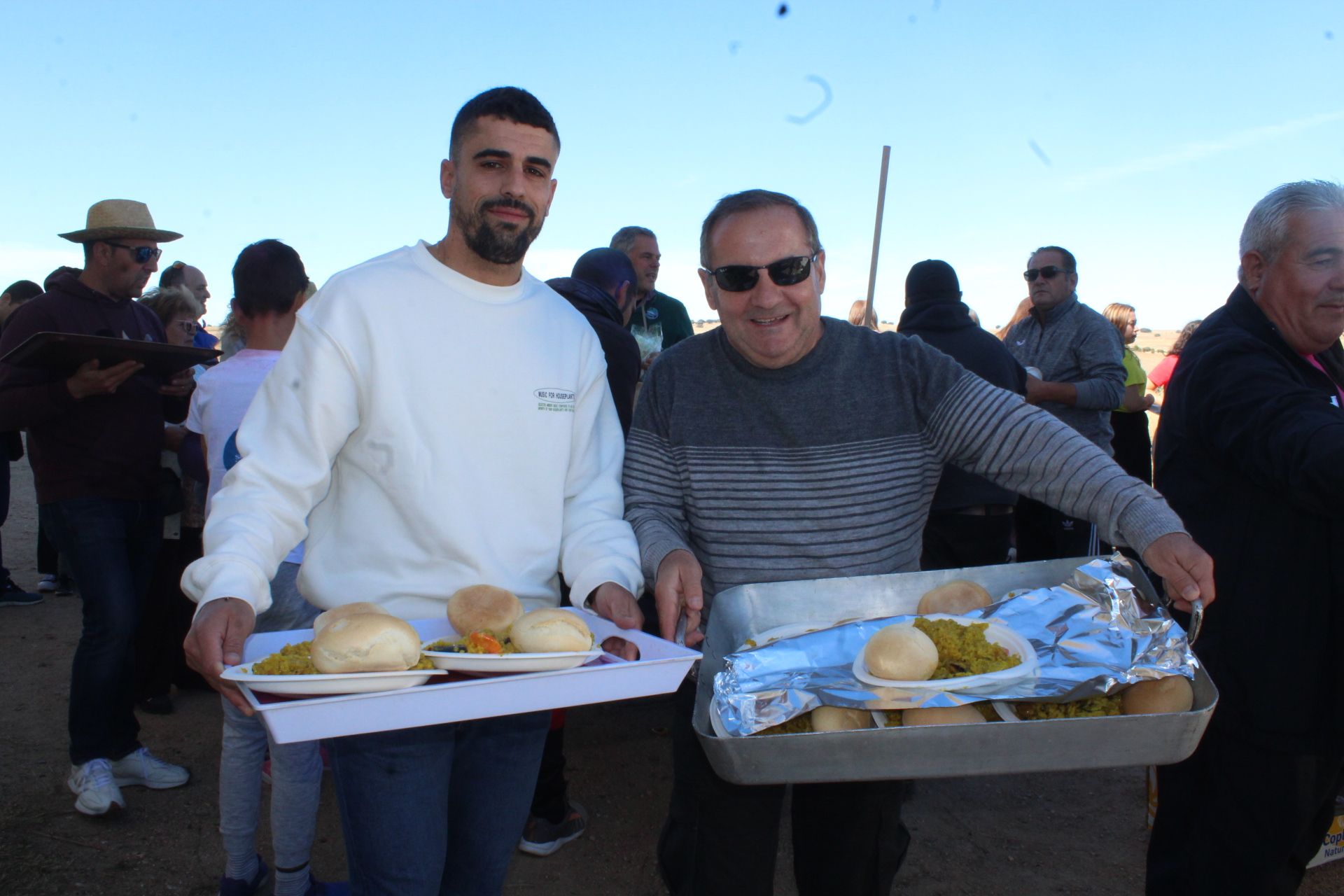 Paella en Juzbado