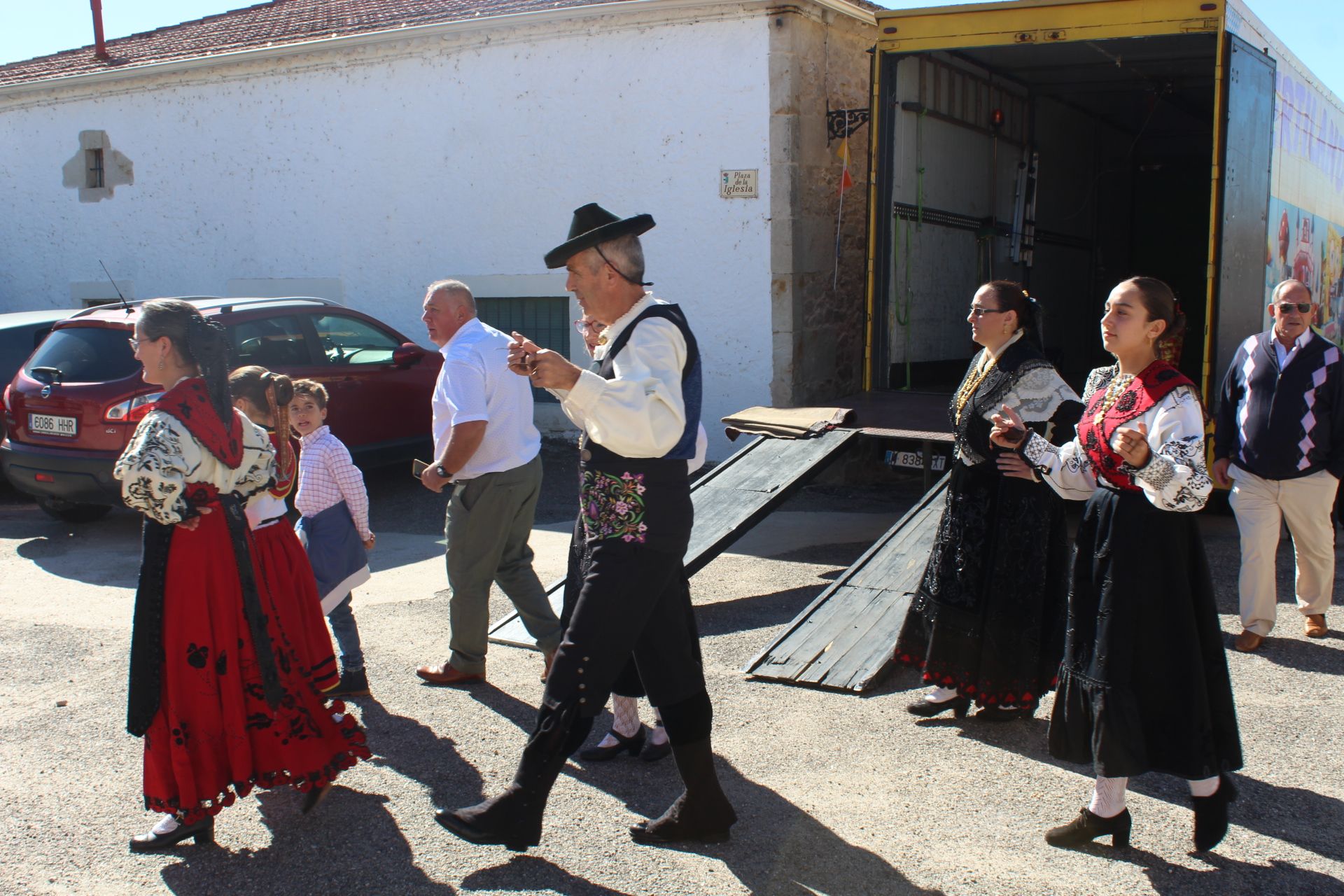 Misa y procesión en Juzbado 