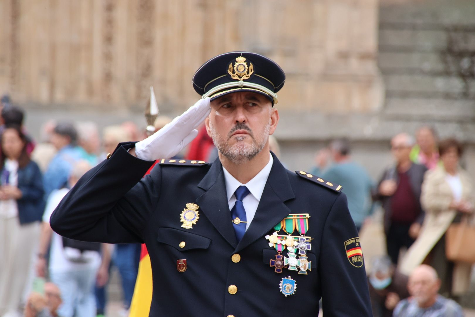 Celebración Día Policía Nacional en Salamanca