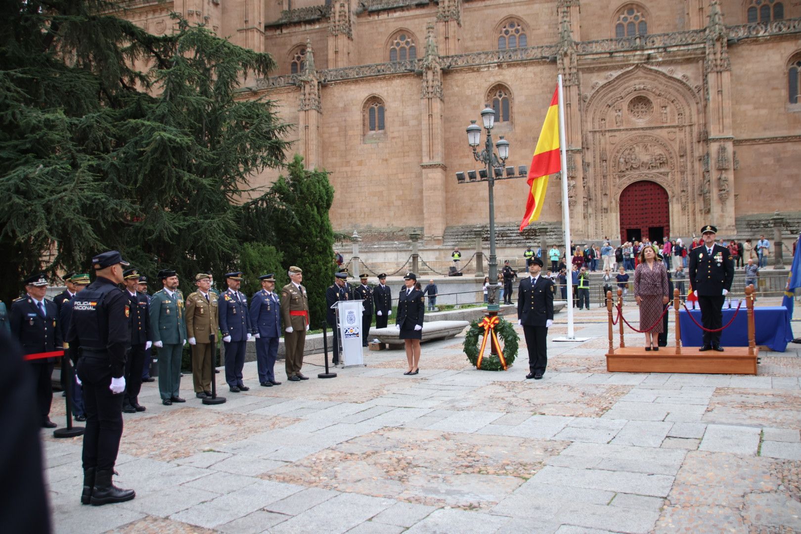 Celebración Día Policía Nacional en Salamanca