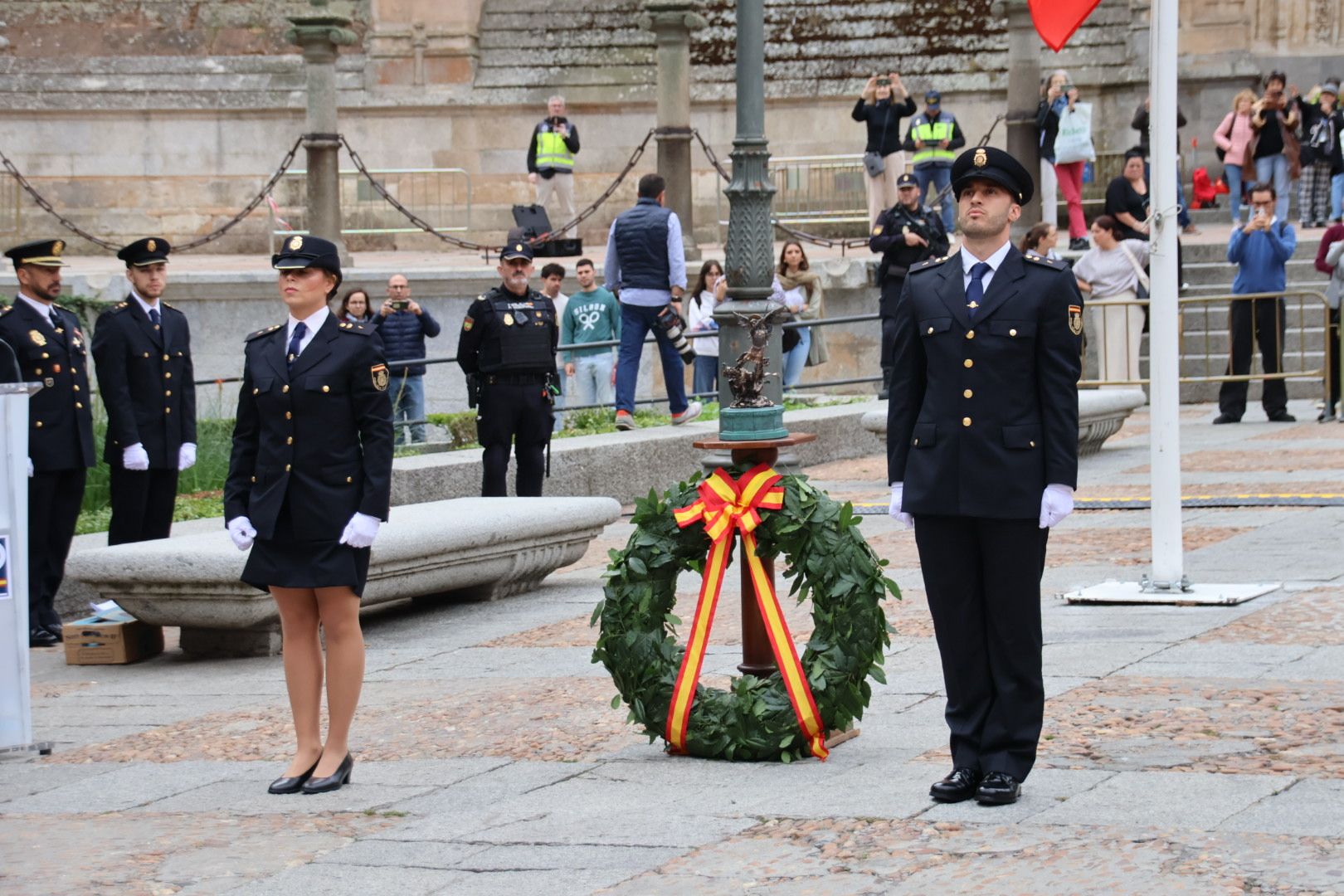 Celebración Día Policía Nacional en Salamanca