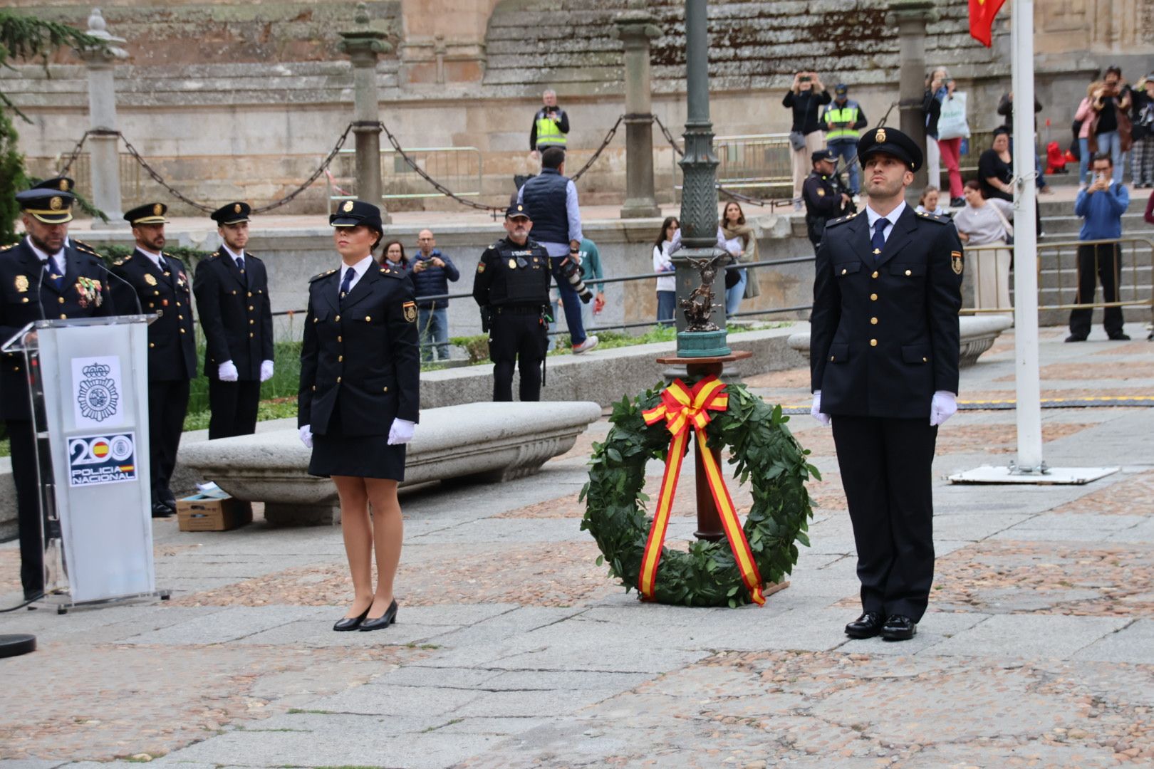 Celebración Día Policía Nacional en Salamanca